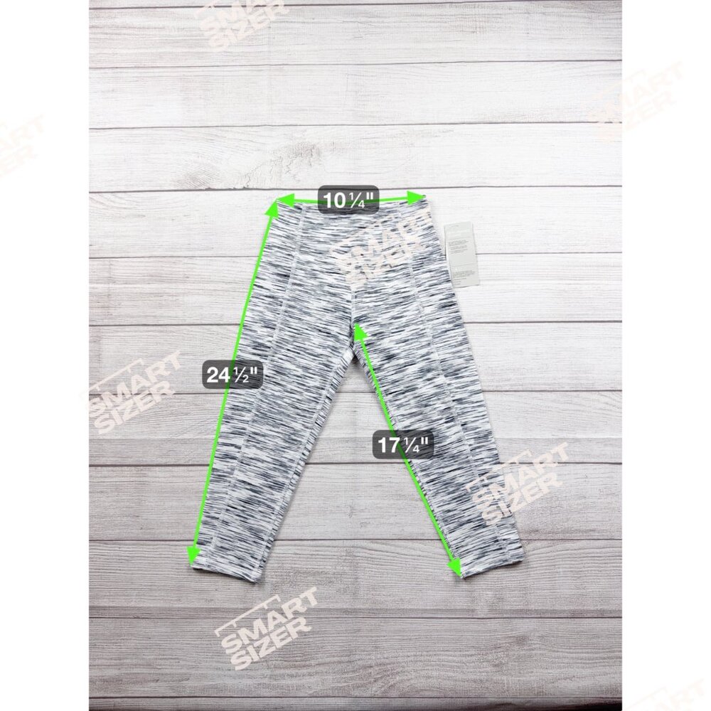 Zella Girls Leggings Gray Space Dye Athletic Yoga Pants M 8-10 NWT - Picture 7 of 7